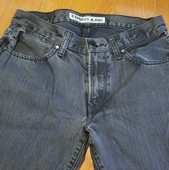 Mens Express Kingstone Jeans 30x32 Classic Fit - Picture 3 of 7